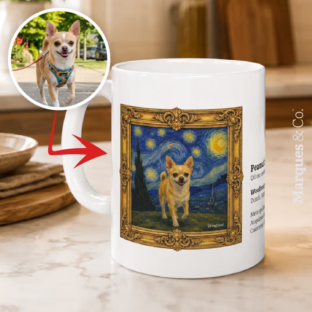 Pet Portrait Coffee Mug