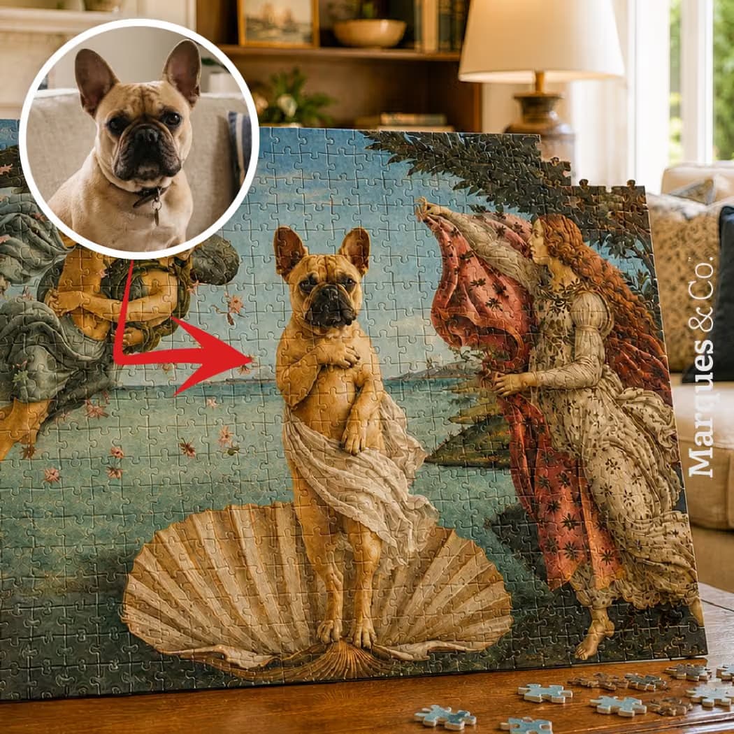 Pet Portrait Jigsaw Puzzle — photo 1